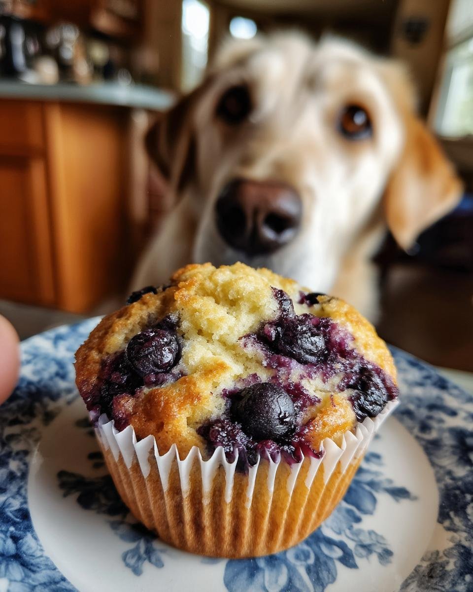 Blueberry Muffin Recipe for Dogs: A Sweet, Soft-Baked Treat Your Pup Will Love - detail 1