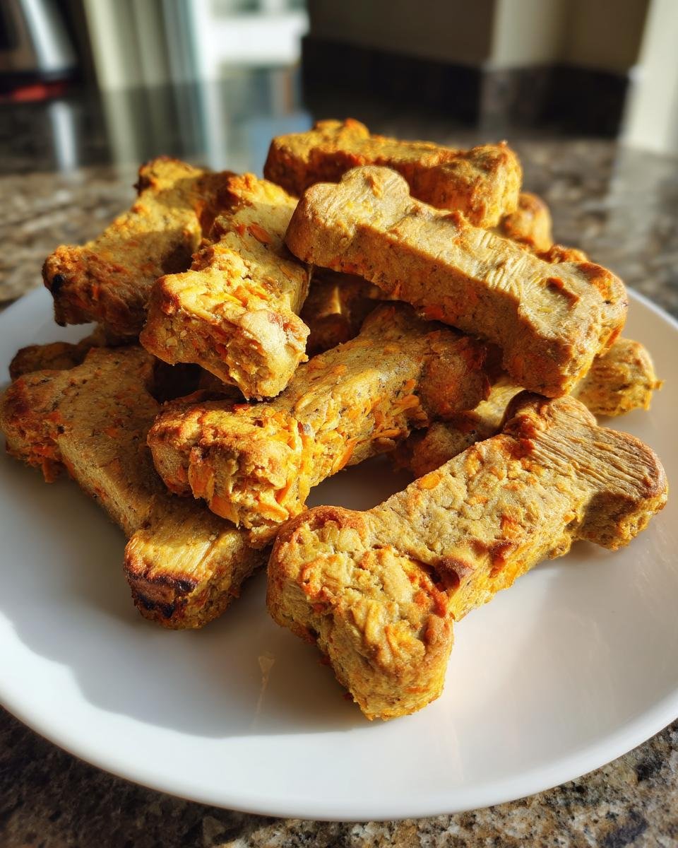 apple carrot dog treats - detail 1