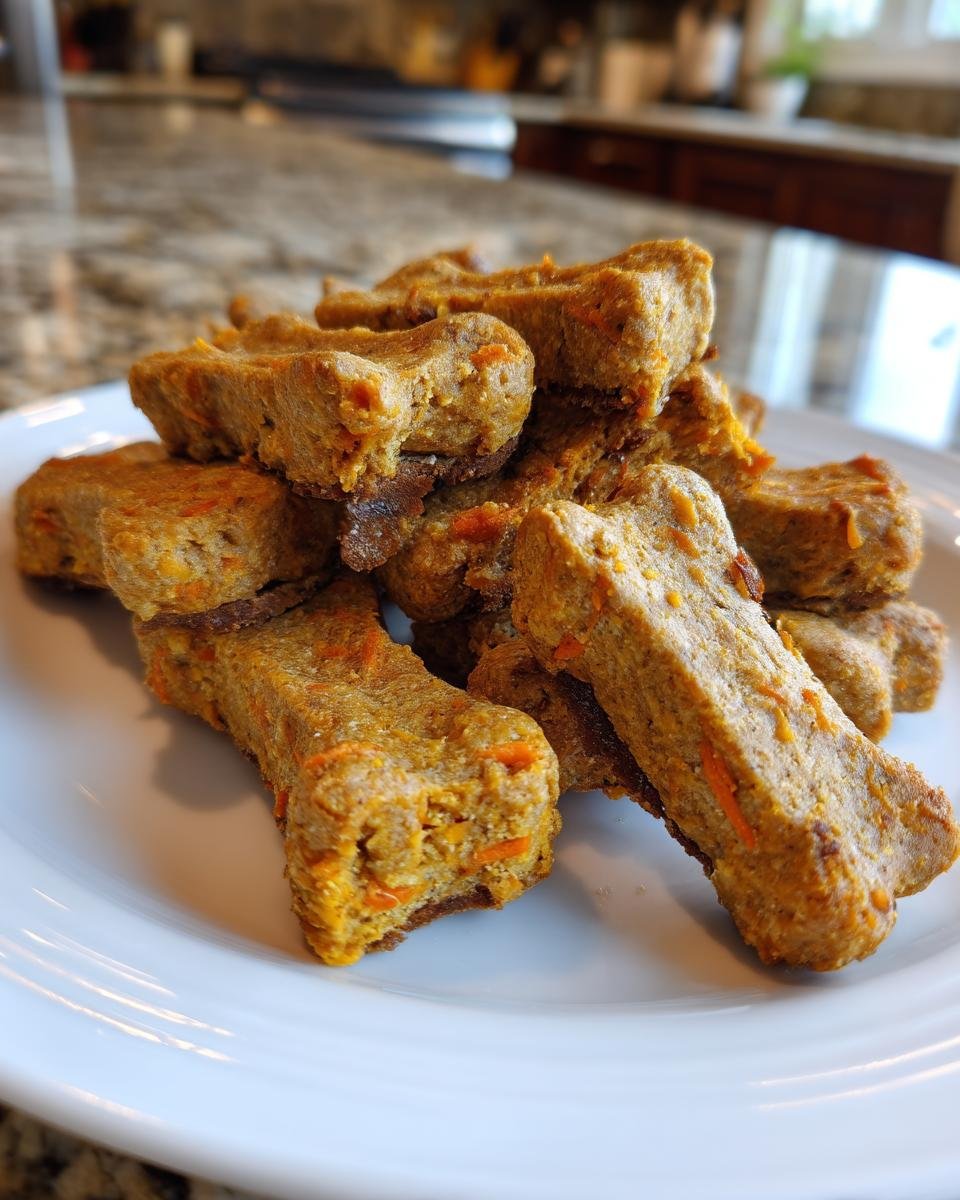 apple carrot dog treats - detail 2