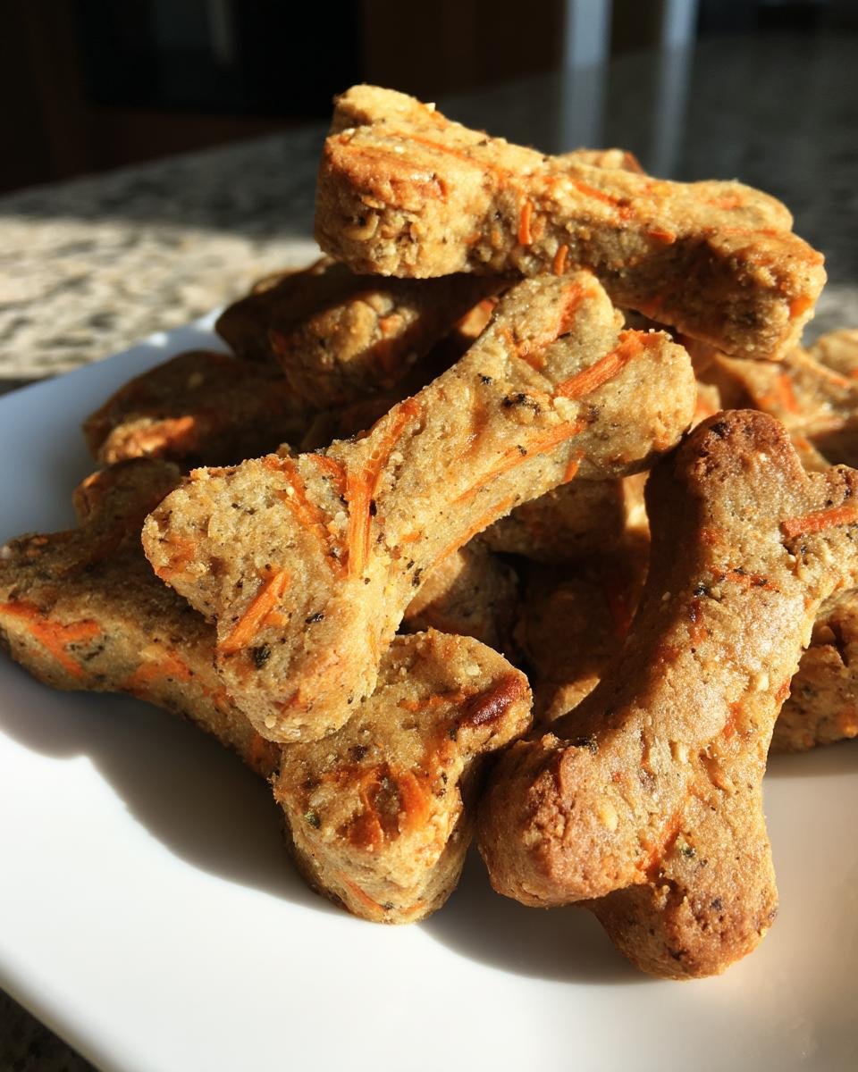apple carrot dog treats - detail 3