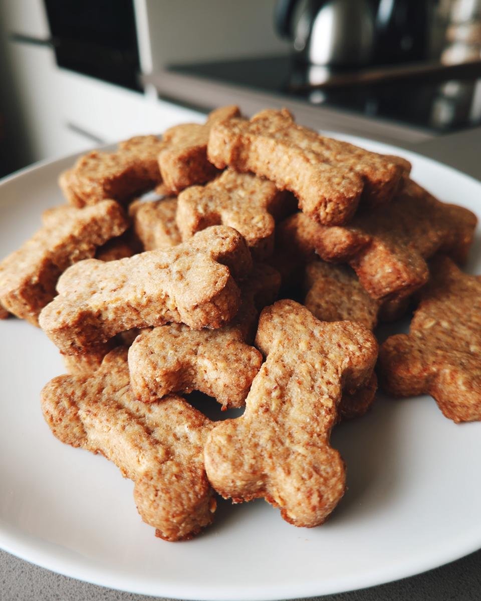 banana oat dog treats - detail 3