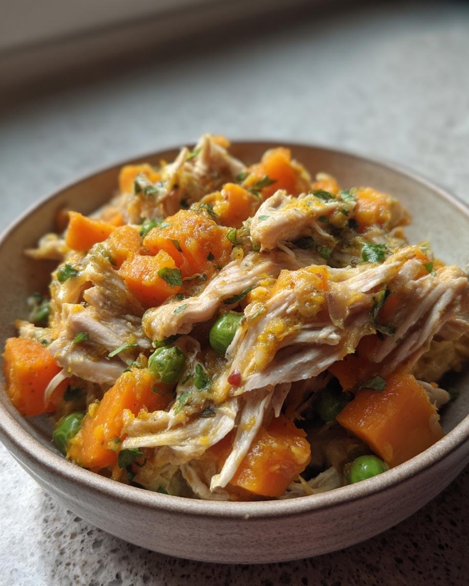 chicken and pumpkin puppy food - detail 2