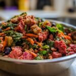 daily raw food portions for dogs