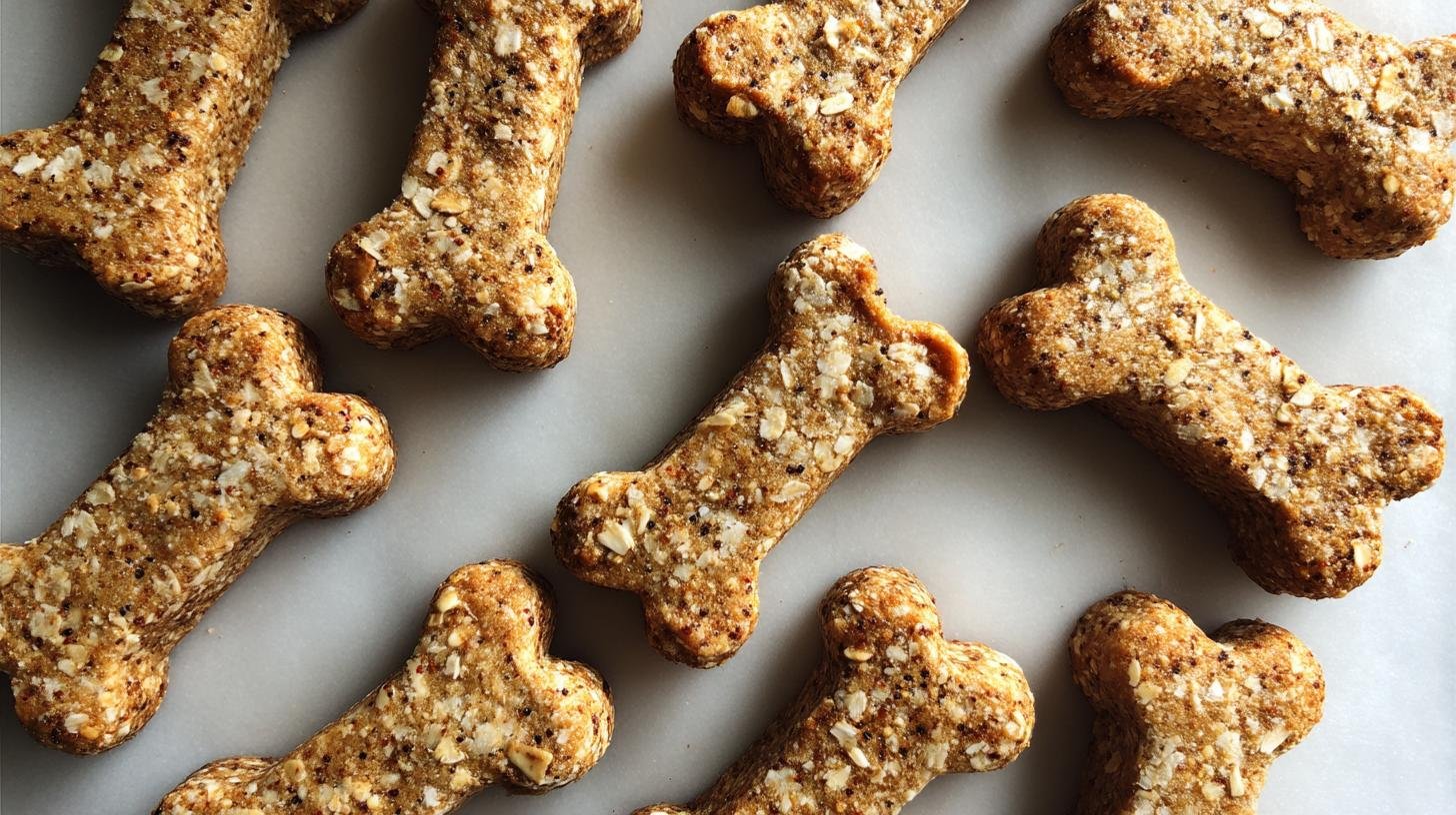 peanut butter dog cookies
