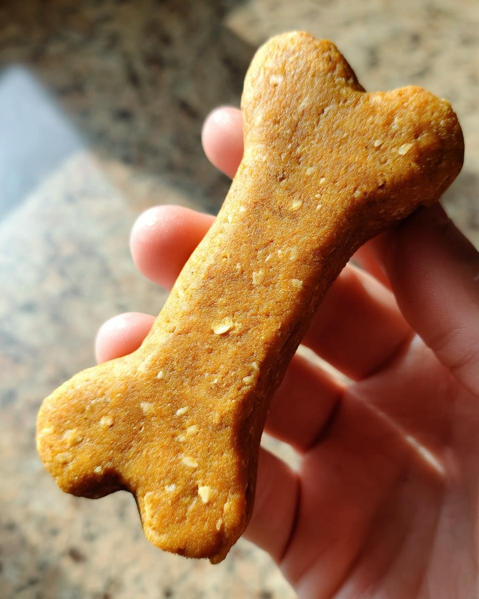peanut butter dog treats - detail 1