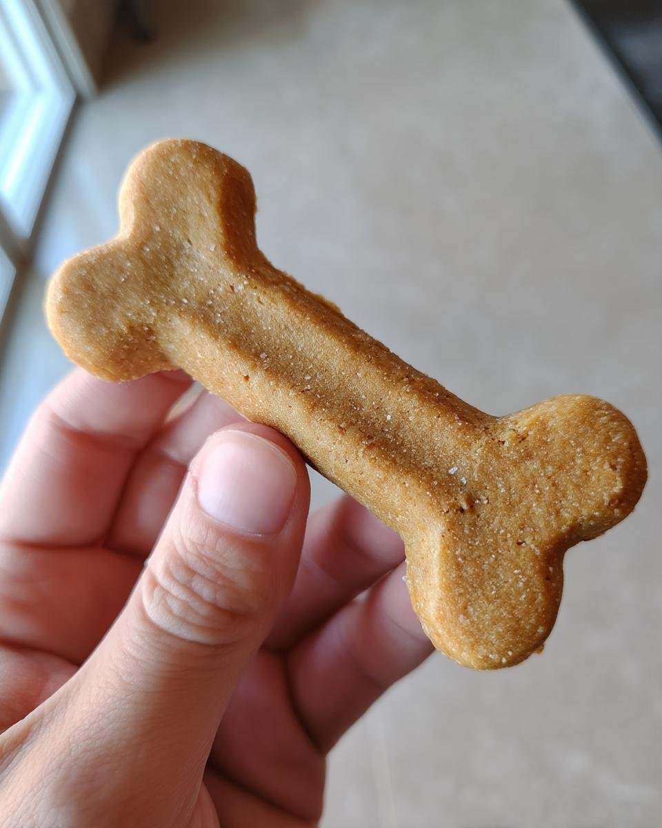 peanut butter dog treats - detail 2