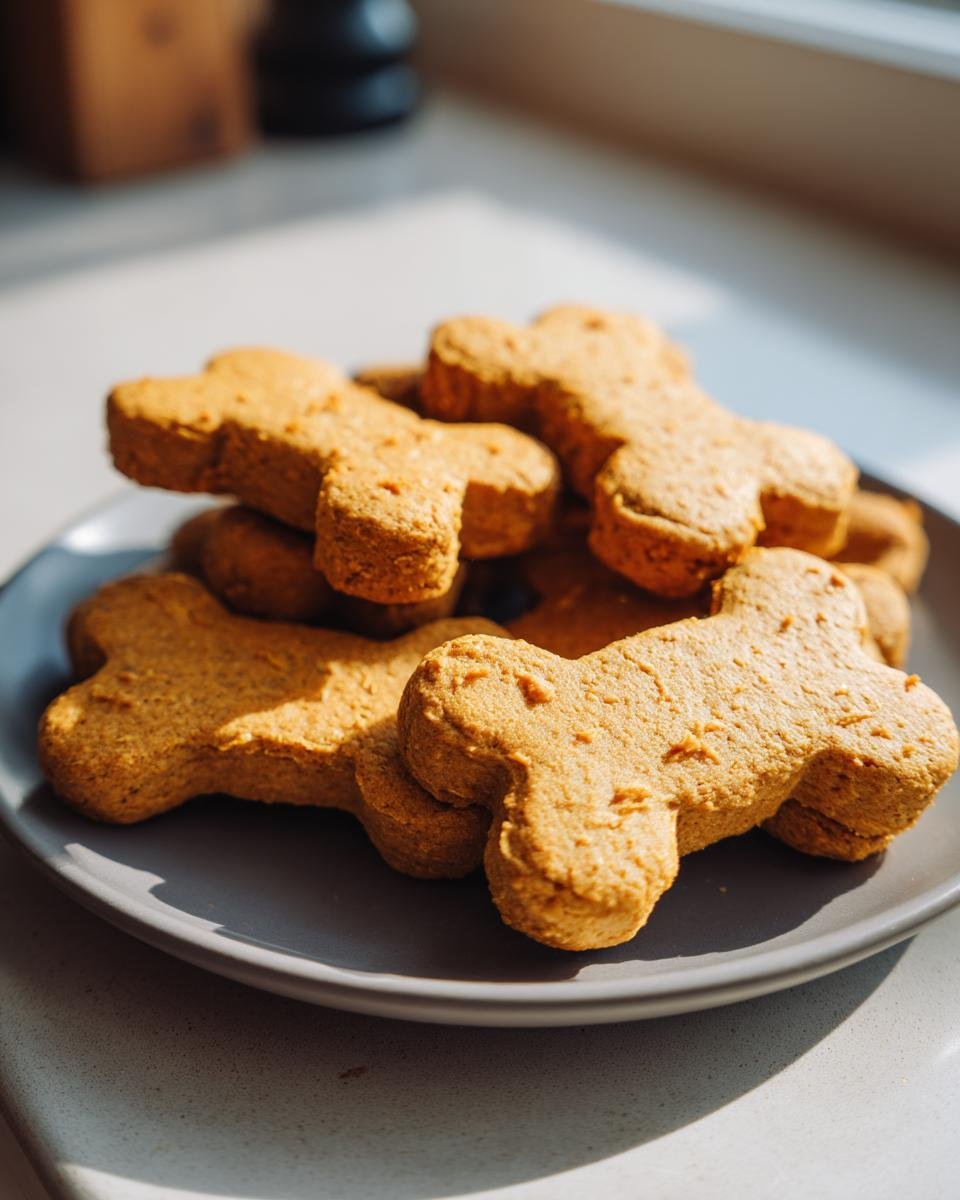 pumpkin dog cookies - detail 1