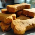 pumpkin dog cookies