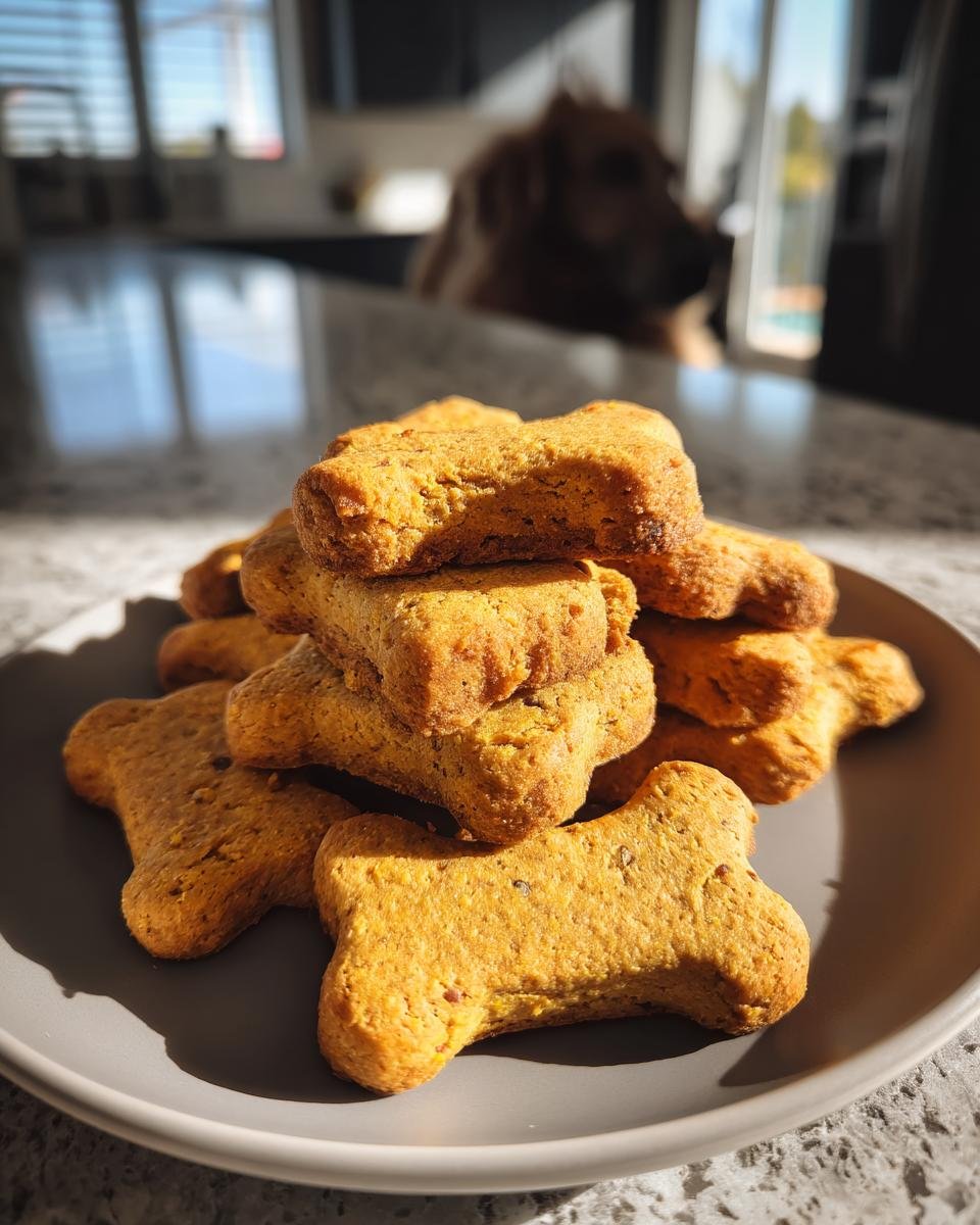 pumpkin dog cookies - detail 2