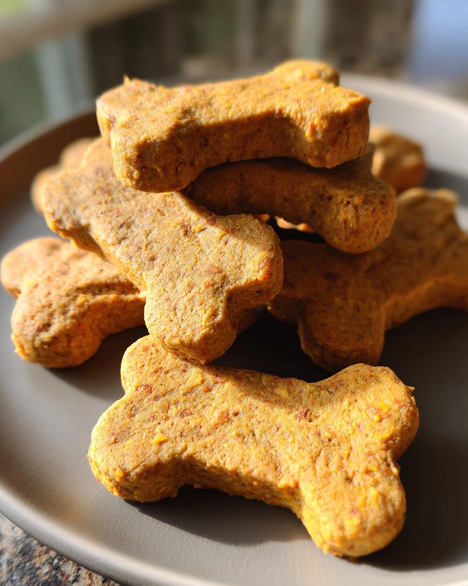 pumpkin dog cookies - detail 3