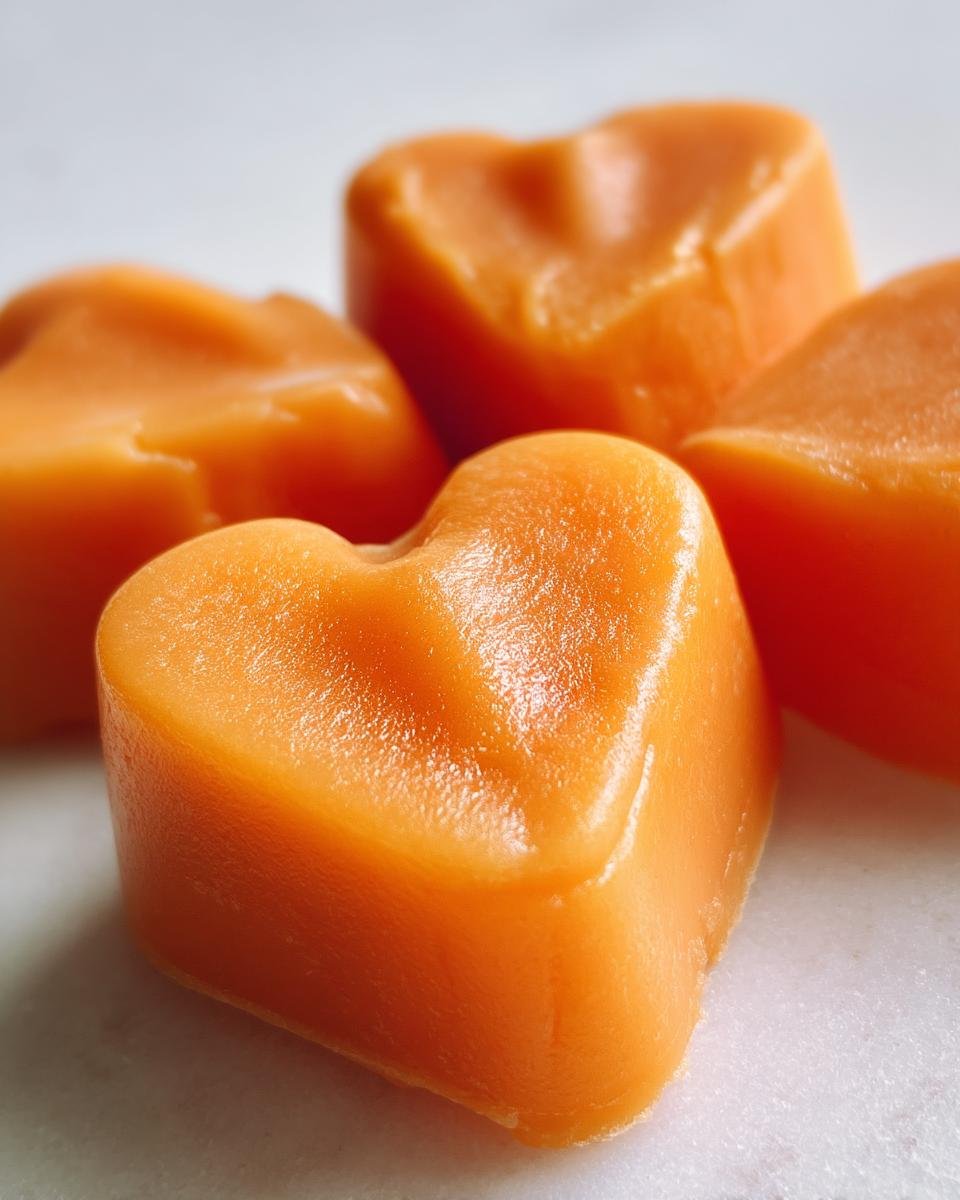 pumpkin frozen dog chews - detail 1