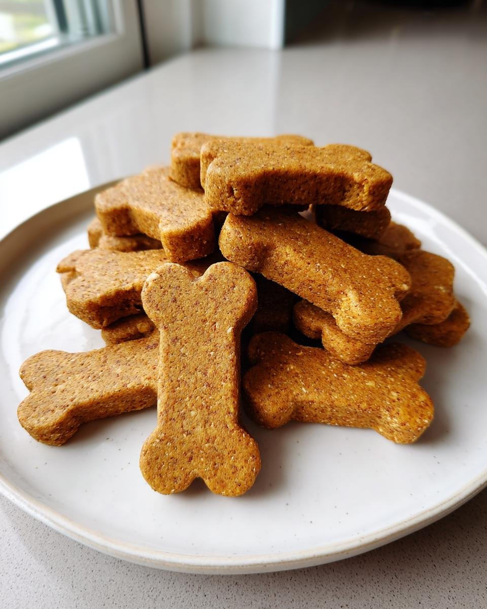 pumpkin spice dog biscuits - detail 1