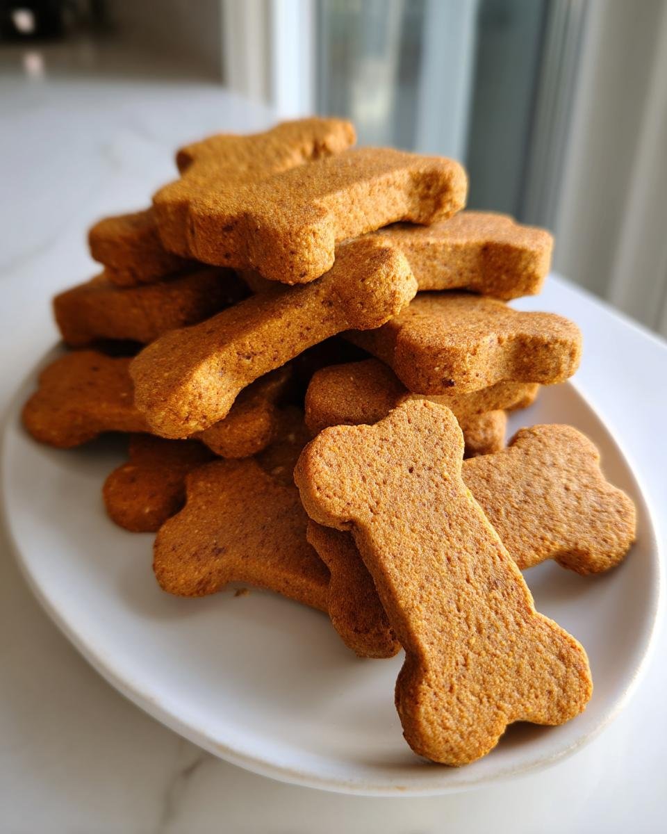 pumpkin spice dog biscuits - detail 2