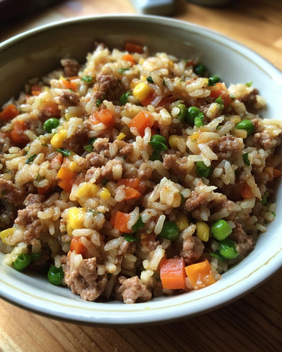 puppy food brown rice and vegetables - detail 1