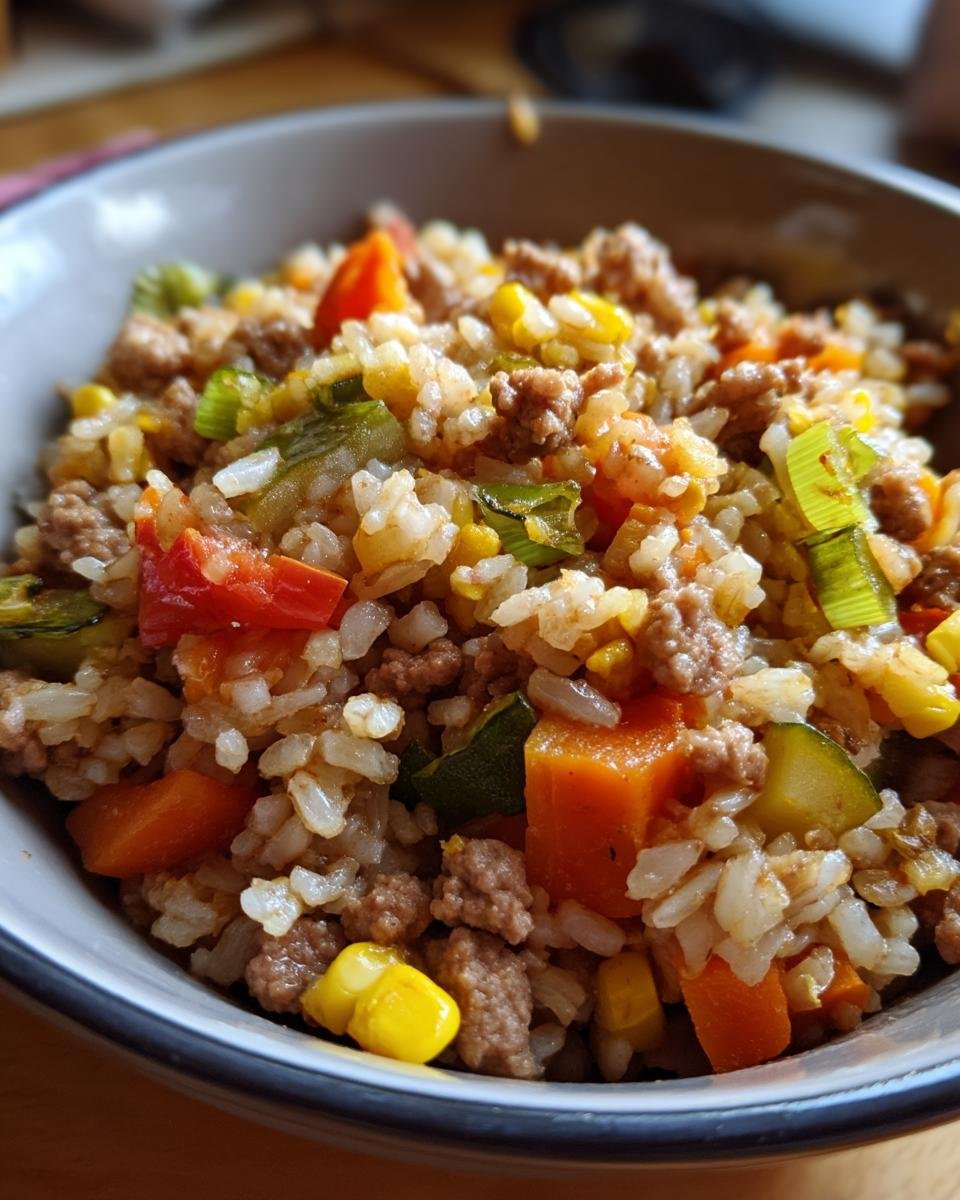 puppy food brown rice and vegetables - detail 2
