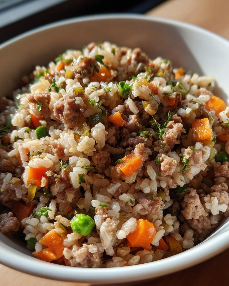 puppy food brown rice and vegetables - detail 4