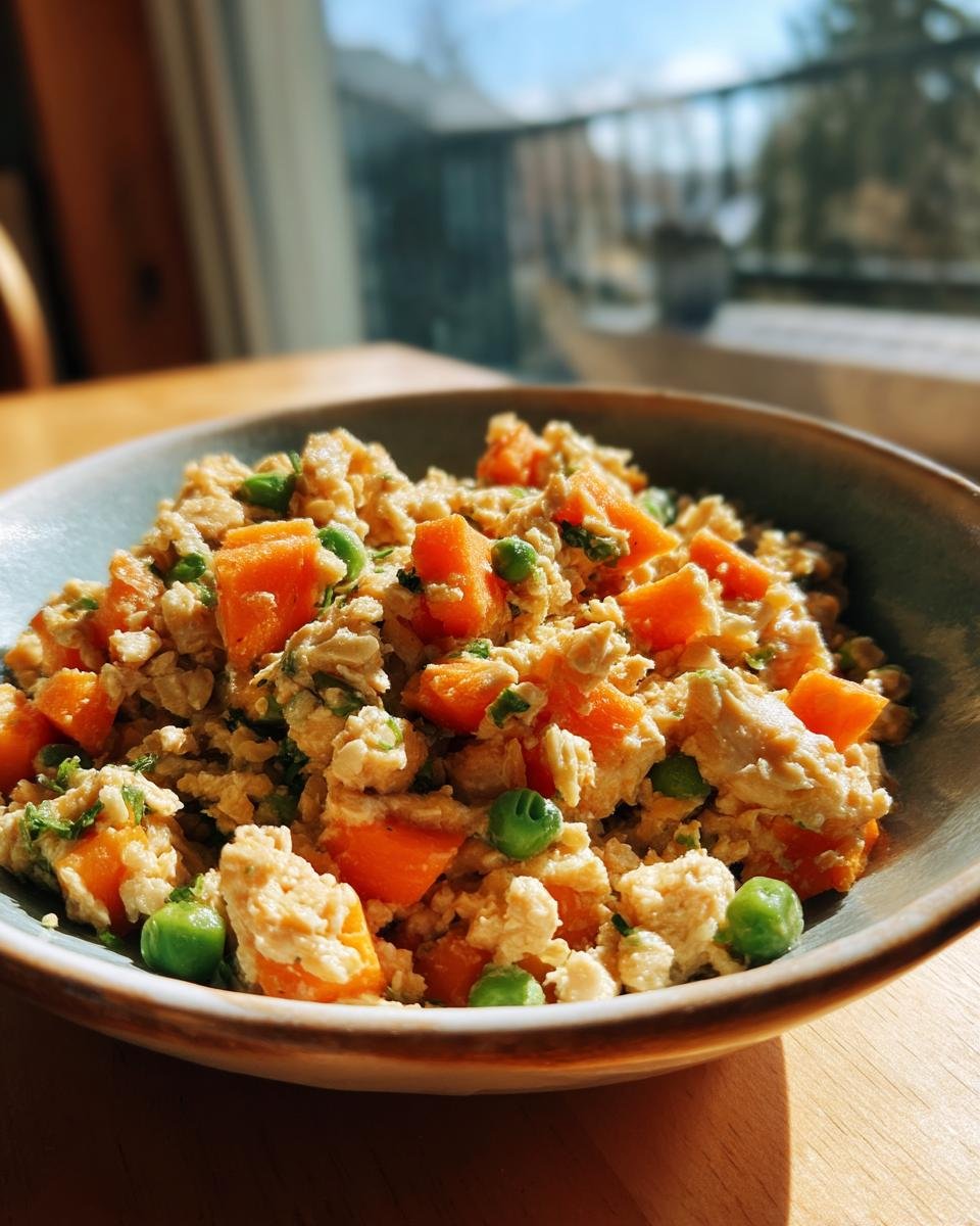 puppy food with oats and veggies - detail 1
