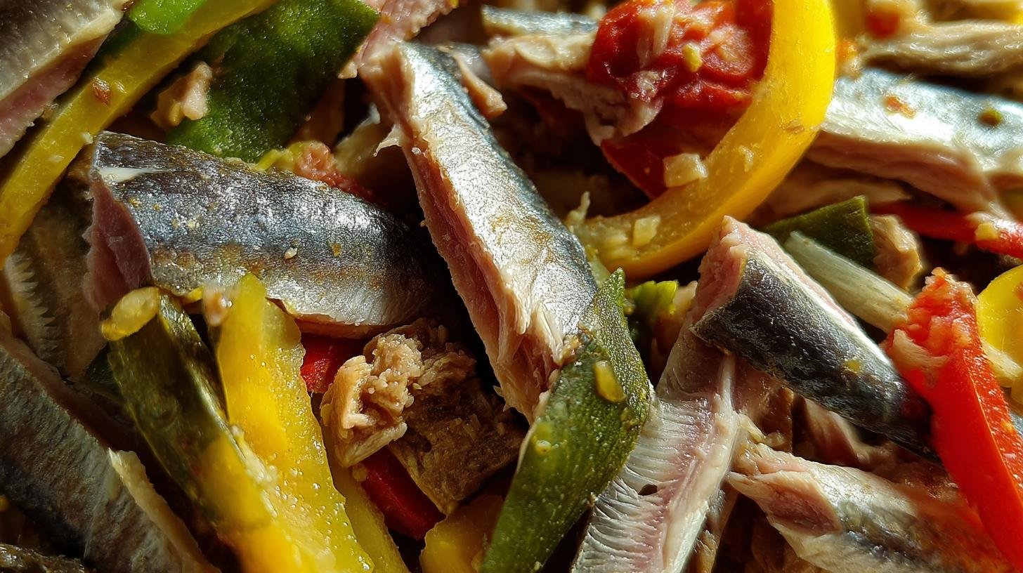raw dog food with sardines