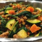 raw dog food with vegetables