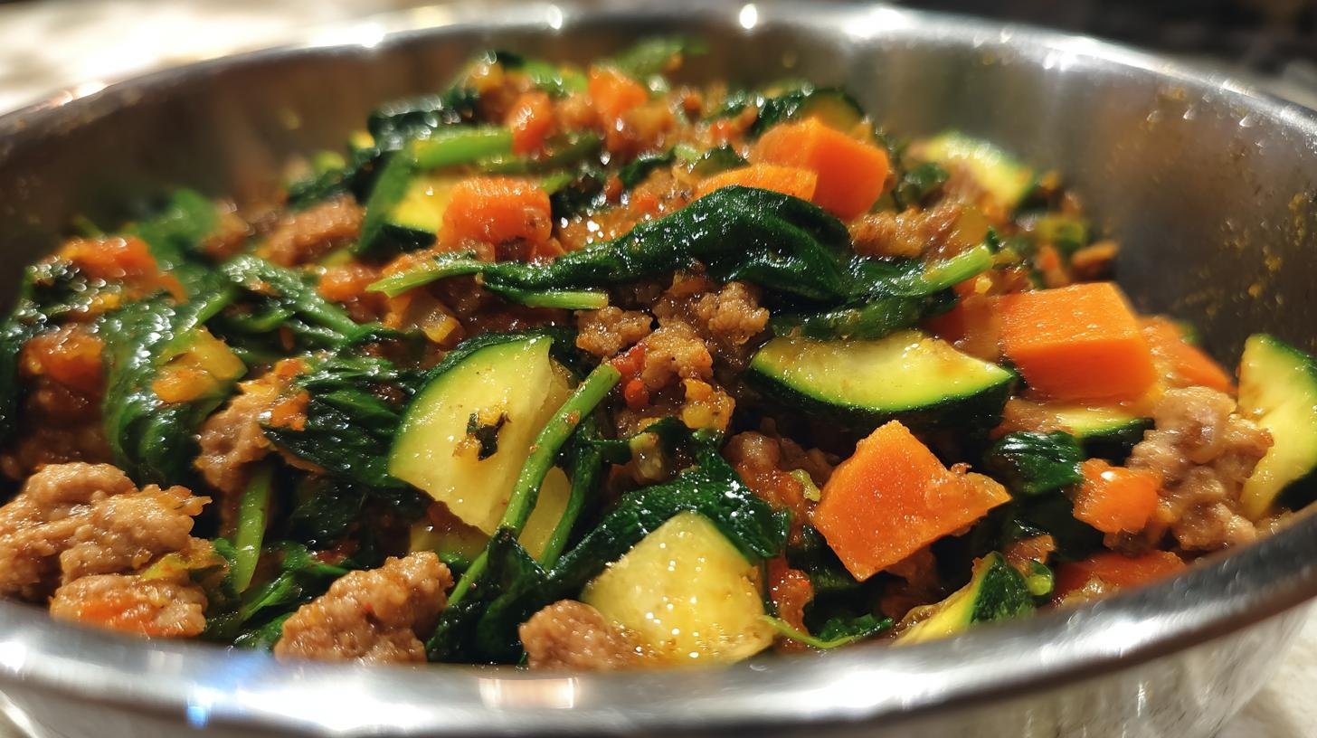 Raw Dog Food with Vegetables That Transformed My Dog in 10 Days
