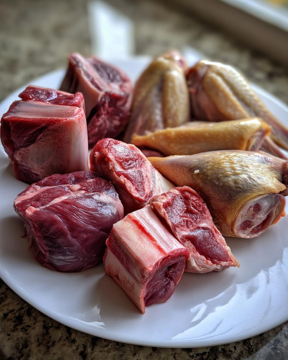 raw meaty bones for dogs - detail 1